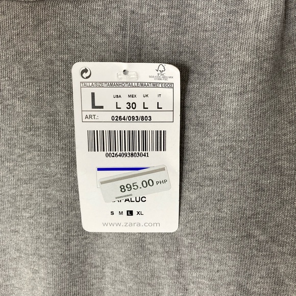 Zara Short-Sleeved Turtleneck Sweater - Picture 9 of 9